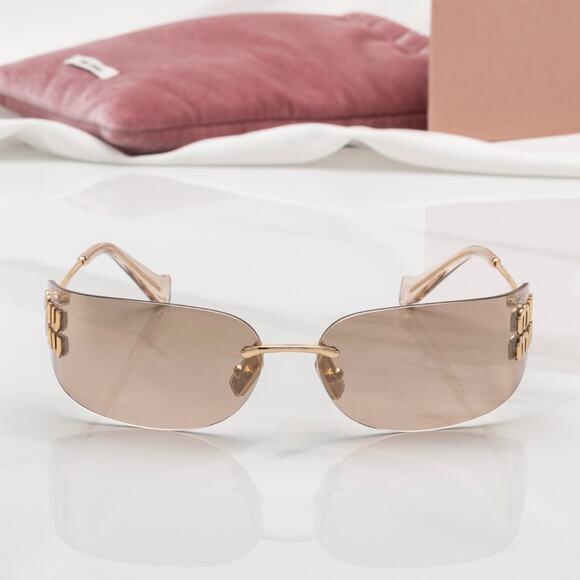 New! MIU MIU Sunglasses 0MUA51S 5AK20P, Authentic - Picture 3 of 15